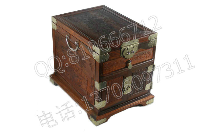三童獻(xiàn)壽梳妝盒、收納盒