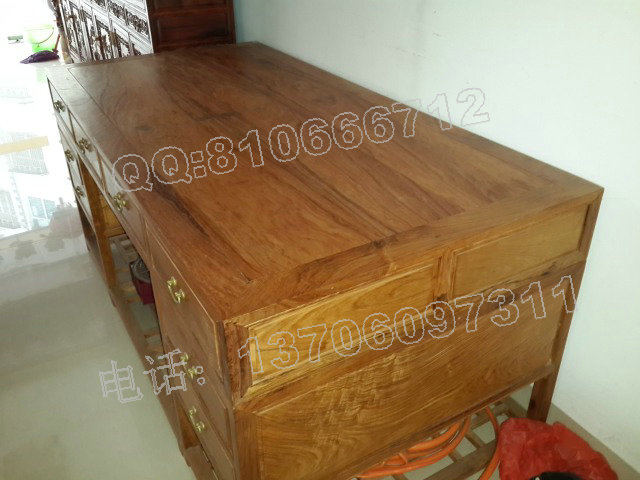 越南花梨辦公桌 1.8米，越南花梨辦公桌,越南黃花梨辦公臺(tái)